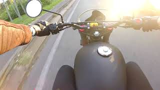 Verve Moto Tracker 125 Test PURE SOUND [upl. by Leanard]