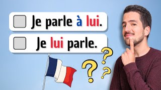 ⚠️ PRONOMS FRANÇAIS  Comment les utiliser   pronom tonique VS pronom complément indirect COI [upl. by Torrlow]