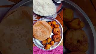 Pitrapaksh special lunch🥰🥰reels [upl. by Enillebyam]