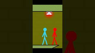 Watergir and Fireboy  Short 31 animation stickmananimation alanbecker stickman [upl. by Eldoria661]