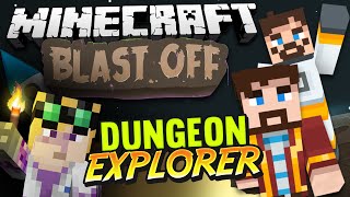 Minecraft Mods  Blast Off 89 DUNGEON EXPLORER [upl. by Atiseret]