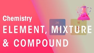 What Is An Element Mixture And Compound  Properties of Matter  Chemistry  FuseSchool [upl. by Brand]