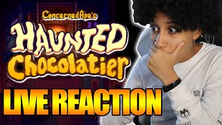 ConcernedApes Haunted Chocolatier LIVE REACTION OCT2021 [upl. by Furlong121]