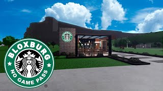 Roblox Bloxburg quotStarbucks Caféquot Speed build and Tour  September 12 2020  Minami Oroi [upl. by Kahl699]