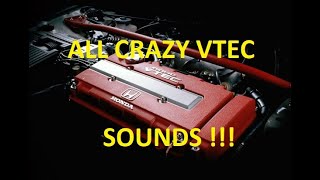 The sound evolution of Honda’s VTEC  LOUD [upl. by Eciened197]