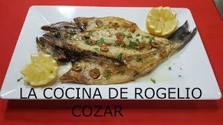 LUBINA A LA ESPALDA al horno receta fácil 2019 [upl. by Jeuz]