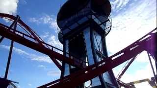 More X Flight Music Six Flags Great America 9812 [upl. by Lichter]