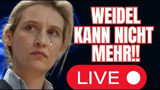 🔥WEIDELANFALL auf BÜHNE Schockmoment AFD Live Alice Weidel [upl. by Jestude]