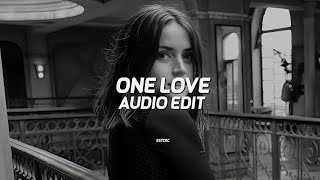 One Love  Shubh edit audio [upl. by Irish]