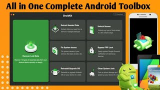 All in One Toolkit for Android Devices  Data Recovery  Screen Unlock Fix System issue  DroidKit [upl. by Bridges]