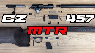 CZ 457 Varmint MTR DisassemblyTeardown [upl. by Mond504]