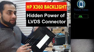 The Hidden Secret of the LVDS Connector HP Pavilion x360 14dw0522na BACKLIGHT [upl. by Aklim]