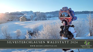 Silvesterchlausen in Waldstatt 2024  reisenlifestylech [upl. by Ademordna627]