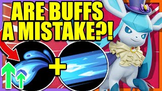 Was BUFFING this GLACEON BUILD really a good idea  Pokemon Unite [upl. by Perron]