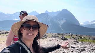 Kayaking and swimming in Upper kananaskis lake Alberta Canada [upl. by Sadiras]