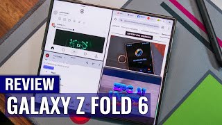 Samsung Galaxy Z Fold 6 Review The Ultimate Smartphone for Multitaskers [upl. by Uball136]