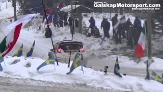 WRC Rally Sweden SS 4 2014 [upl. by Herr688]