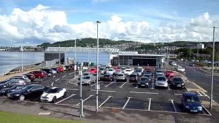 Gourock Railway Station North Clyde Line Scotland [upl. by Gerhan796]