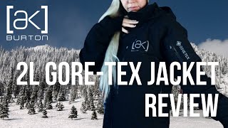 Burton ak Snowboarding Jacket Review [upl. by Barthelemy]