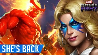 DAZZLER back in the META Mutant Buff God  Marvel Future Fight [upl. by Dannica]