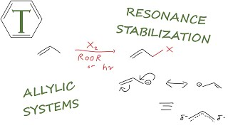 Allylic Halogenation and Substitution  Organic Chemistry Lessons [upl. by Marci]