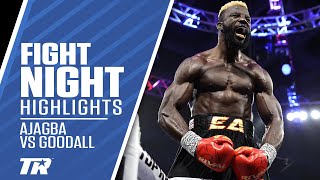 Heavyweight Efe Ajagba With Breakthrough Performance Knocking Out Joe Goodall  FIGHT HIGHLIGHTS [upl. by Hickey]