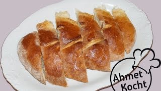 Rezept Ciabatta  AhmetKocht  italienisch backen  Folge 81 [upl. by Eidda692]