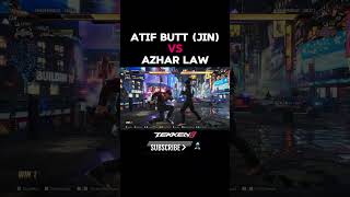 Tekken 8 Azhar Law VS Atif Butt Jin Aggressive gameplay Matches [upl. by Featherstone]