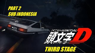 INITIAL D THIRD STAGE PART 2 SUBTITLE INDONESIA FULL [upl. by Lalo]