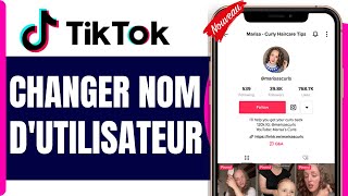 Comment Changer Le Nom Dutilisateur Sur Tiktok  En 2025 [upl. by Eardnaed]