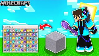 clay drop super op items 🤯 in mincarft Minecraft gameplay [upl. by Ennairda]