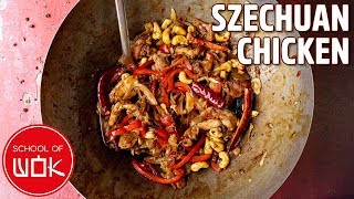 Easy Szechuan Chicken Recipe [upl. by Erreit525]