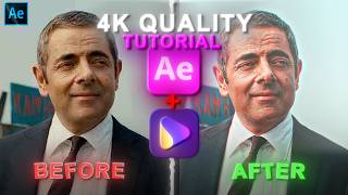 4K Quality Tutorial For your Edits  After Effects and Uniconverter AI Tutorial  Patrickae7 [upl. by Lertsek]