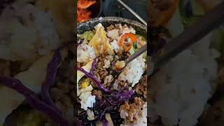 The best Korean dolsot bibimbap food foodlover foodie [upl. by Hunt]