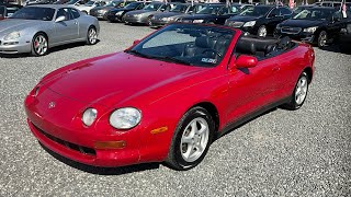 1995 Toyota Celica GT Convertible 5 Speed Manual [upl. by Tterej]