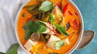 Rotes Thai Curry vegetarisch [upl. by Marena]