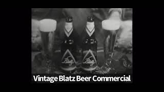 Vintage Blatz Beer Commercial [upl. by Nilesoj184]