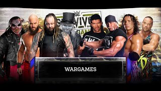 The Wyatt Family vs NWO Wargames Match [upl. by Vizzone]