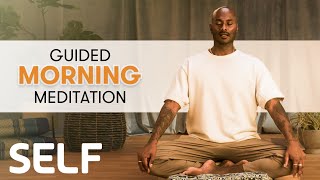 5Minute Guided Meditation Morning Energy  SELF [upl. by Chappie]