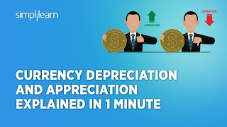 Currency Depreciation And Appreciation Explained In 1 Minute  Macroeconomics  Shorts Simplilearn [upl. by Jasisa154]