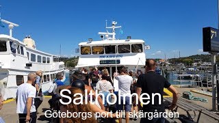 20180703 SALTHOLMEN  Färjeterminal och spårvagnshållplats med mycket charm [upl. by Eniarda955]