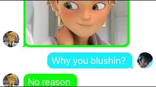 MIRACULOUS TEXTINGSTORYif i was in Miraculous Ladybug being Luka pt 1 [upl. by Ginnie]