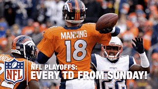 Every Touchdown from the 2015 NFL Playoffs  NFL Highlights [upl. by Benilda523]