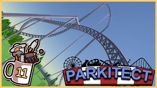 Massive Hydraulically Launched Coaster  Parkitect 11 [upl. by Bluefield267]