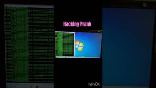 Computer Hacking Prank shorts funny prank prank hacking using cmd line youtubeshorts trending [upl. by Cavanagh]