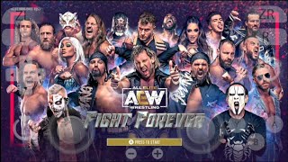 AEW Fight Forever Switch Game For Suyu Nintendo Switch Emulator On Android Mobile Device Gameplay [upl. by Nnaycart]