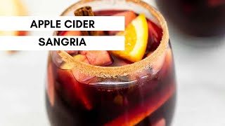 Apple Cider Sangria [upl. by Etnahs]