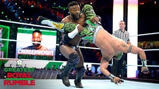 Kalisto unleashes a whirlwind aerial combo on Cedric Alexander Greatest Royal Rumble WWE Network [upl. by Grinnell]