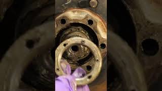 International Scout II Locking Hub Disassembly [upl. by Maxa]