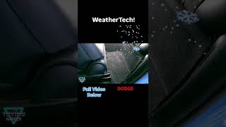 WeatherTech Dodge weathertech unboxing dodge challenger floormats carparts sportscar [upl. by Latricia128]